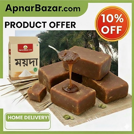 Khejuri Combo Pack 2 (Patali Gurr 2kg+Chaler gura 2kg)